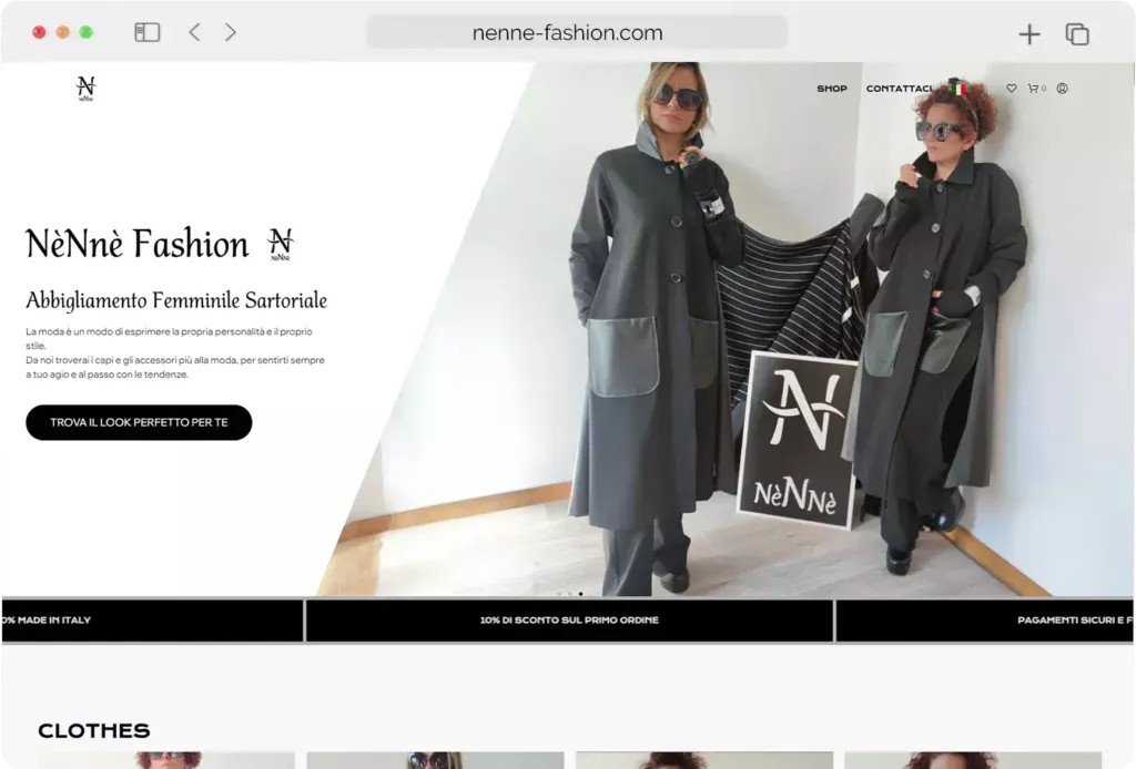 Federico Calicchia - Web Designer - NèNnè Fashion Federico Calicchia - Web Designer - NèNnè Fashion