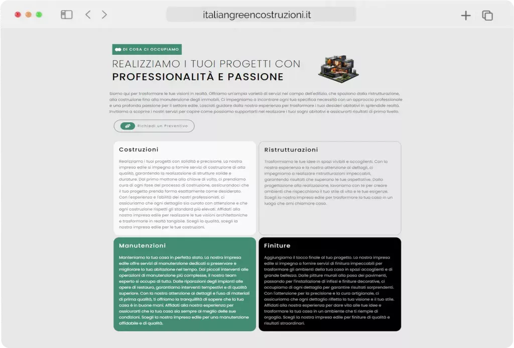 Federico Calicchia - Web Designer - Italian Green Costruzioni